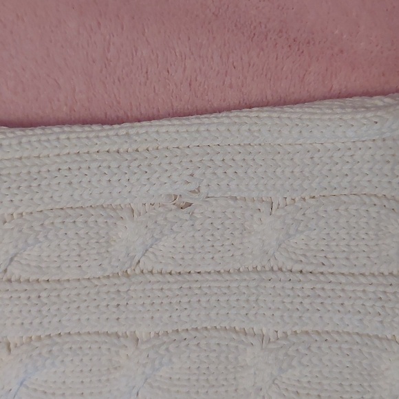 Cable knit sweater top - Picture 3 of 8